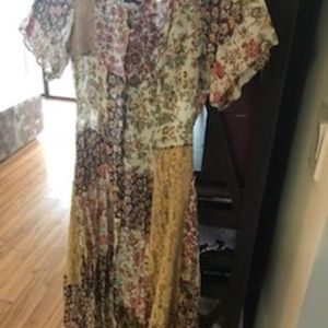 Vintage floral dress